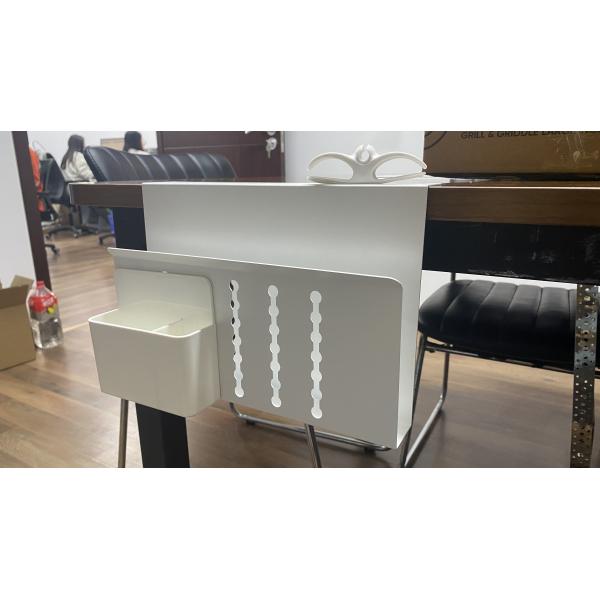 Pen Holder for Laptop Stand Tablet iPad books Holder Under Desk Hanging Organizer