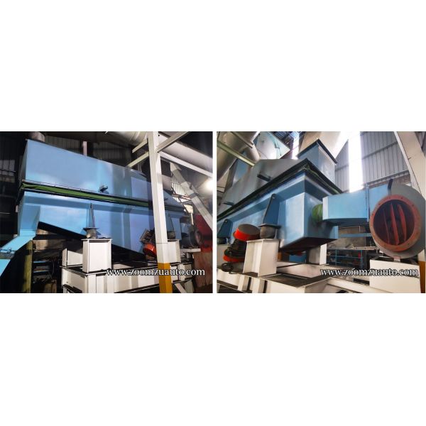 Sand Production Equipment Vibration Boiling Cooling Equipment For Casting Old Sand