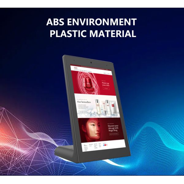 13.3inch RK3568 L shape desktop android tablet pc POE business kiosk restaurant othering