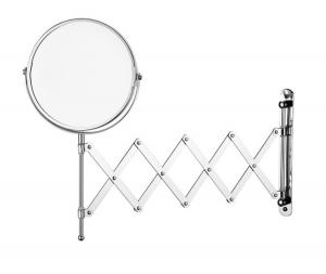 Buy cheap Home hotel bathroom makeup mirror HD retractable vanity mirror rotatable wall-mounted nail-free beauty mirror product