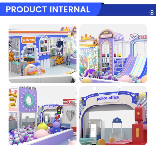 Custom 130㎡ Indoor Playground Manufacturer in China