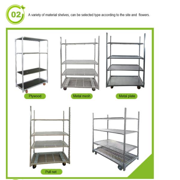 display Danish trolley From China Are Specially Used For Dutch Flower Planting