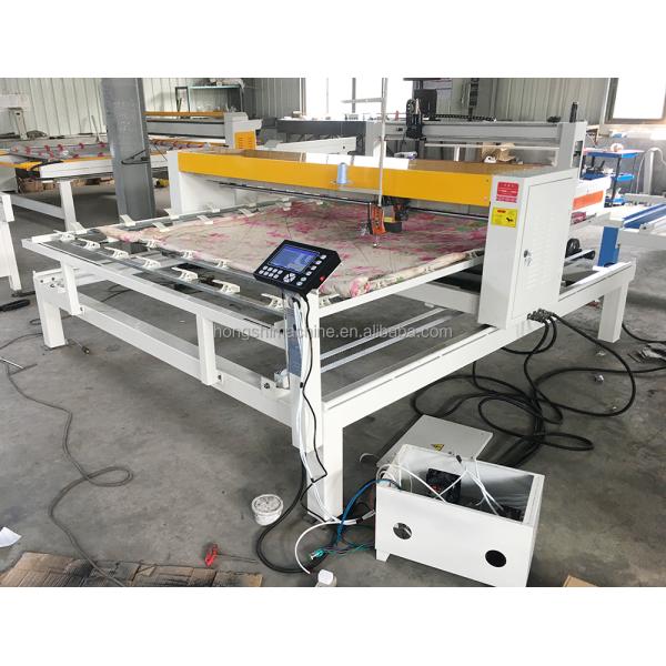 Continuous Type Single Head Quilting Leather Embroidery Machine Fiber Cotton Quilt Cover Core Making Machine