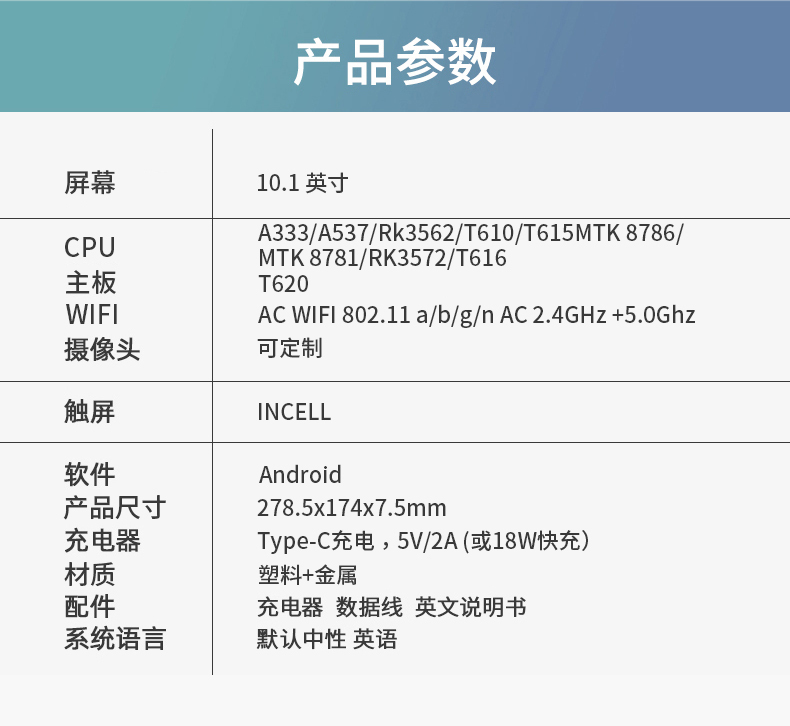 Kinstone 10.1 inch Android Tablet PC