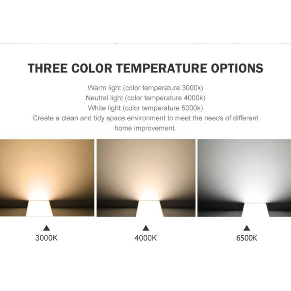 Embedded Modern LED Linear Lights , Smart LED Pendant Light 0.9m 1.2m 1.5m