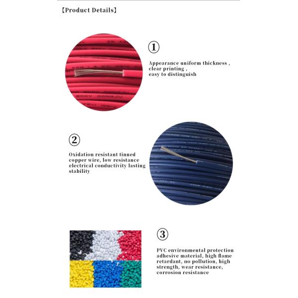 High Speed 600V Rated Voltage Solid Bare Copper Cable for Customized Electric Equipment