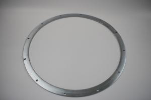 China Punched Galvanized Steel Pipe Flange , 80mm - 1250mm Threaded Pipe Flange on sale