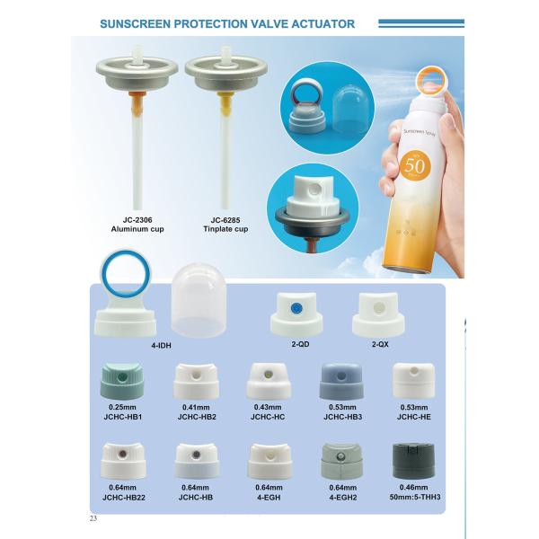 Spray valve technical diagram