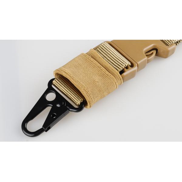 Single-Point Tactical Rifle Sling Multi-Function Adjustable Crossbody Strap