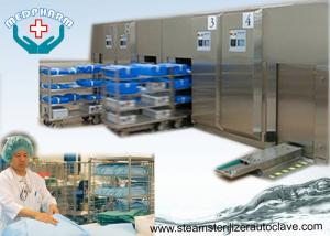 Buy cheap Front Loading Sliding Door Hospital Steam Sterilizer With High Capacity Water Cooled Condenser product