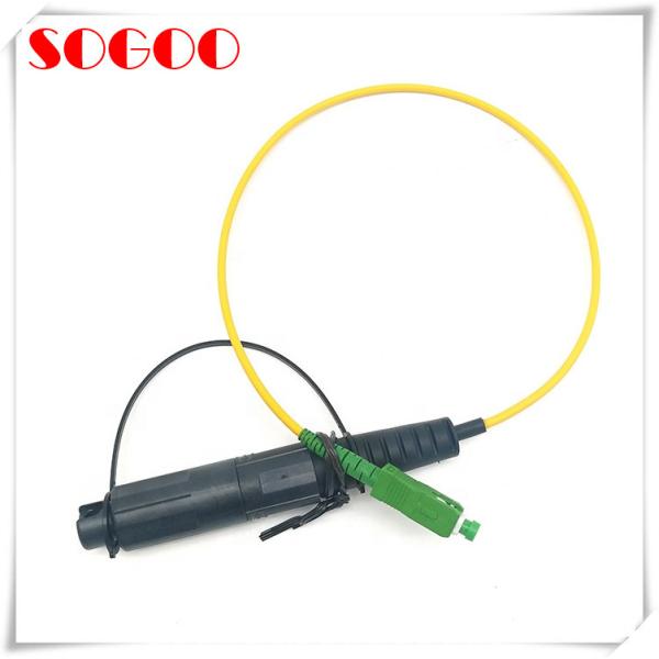 Waterproof SC/APC- MINI SC/APC Fiber Optic Connectors Outdoor FTTA Patch Cord 5.0 Mm Wire Diameter