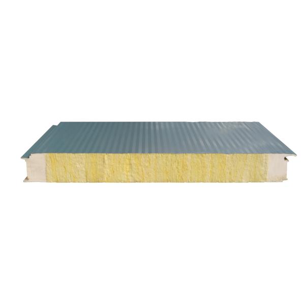 Easy Install Metal Sandwich Panels Outside Corrugated Steel Sheet Panel