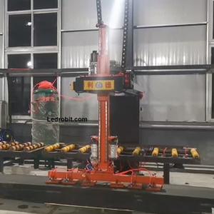 Buy cheap PLC Controlled Customized Loading and Unloading Machine with Emergency Stop product