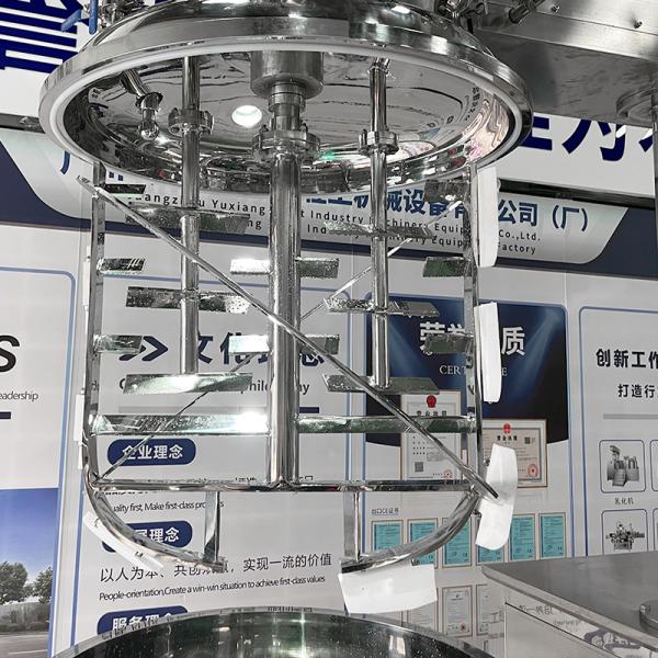 Cosmetic Cream Lotion Vacuum Homogenizer Emulsifying Mixing