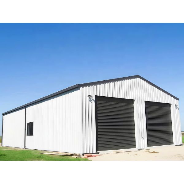 Custom Span & Eave Height Prefab Steel Structure Factory Workshop Construction