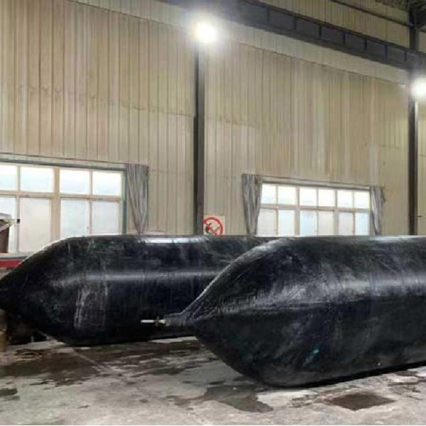 Close-up of Marine Rubber Airbag construction