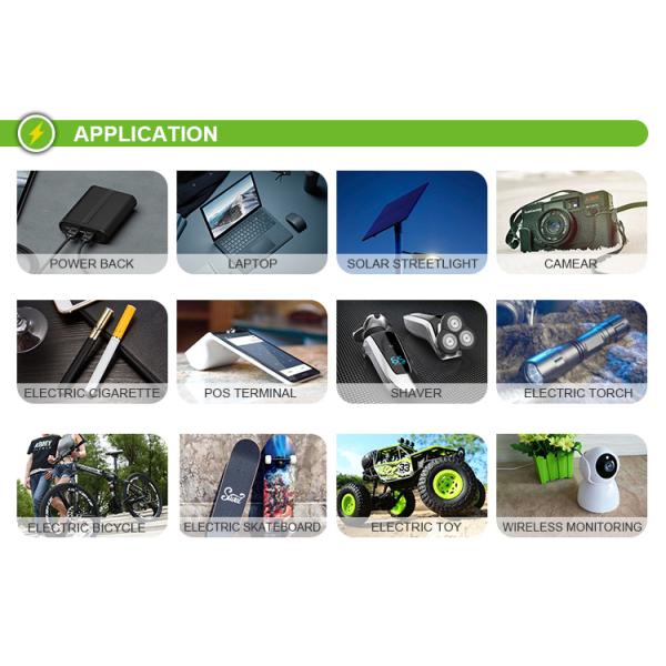 3.2V 1000Mah Rechargeable Li Ion Battery 1500mAh Cylindrical Lifepo4 Battery Cell IFR 18500FE
