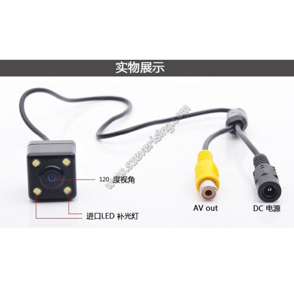 Auto Reverse Cameras with LED Light