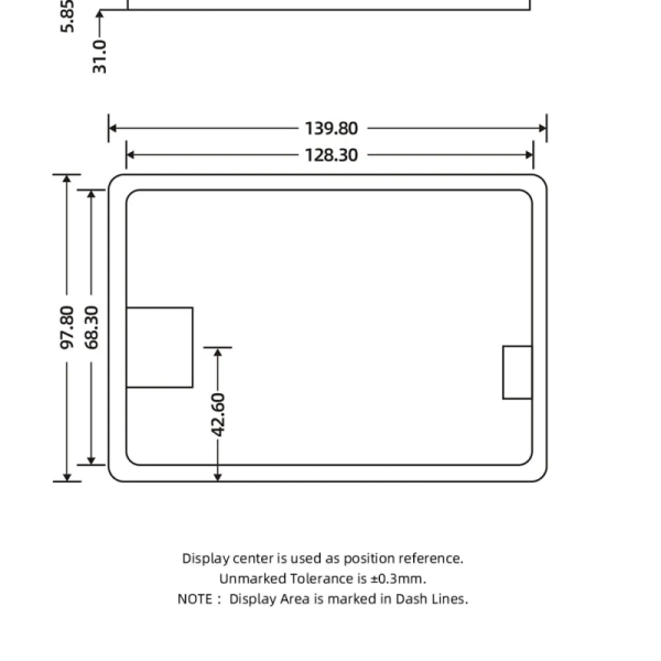 3.8" LCD Black Touch BMS Screen 4S-32S 24V-150V Li-Ion Bms Accessories