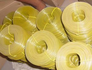China Yellow,Blue,Red and Green Color High Quality PVC Coated Rebar Tie Wire on sale
