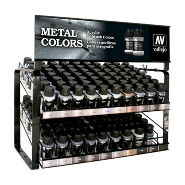Spray Paint Metal Display Stands Tin Beer Can Display Shelf For Supermarket