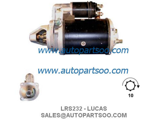 LRS240 0001359045 - LUCAS Starter Motor 12V 2.8KW 10T MOTORES DE ARRANQUE