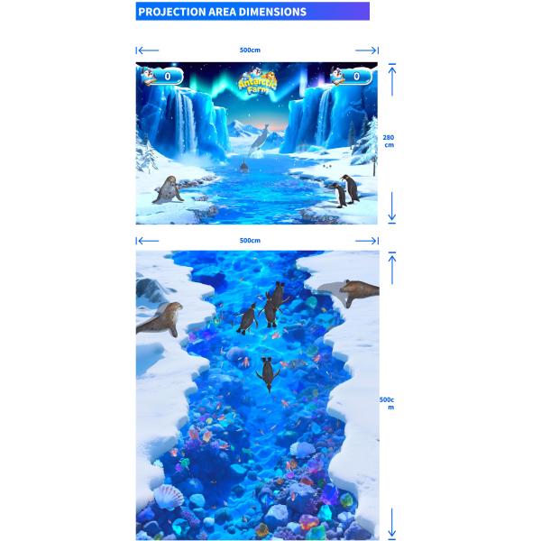 Immersive Experience Interactive Sand Projection Game for Tourism Experience Center