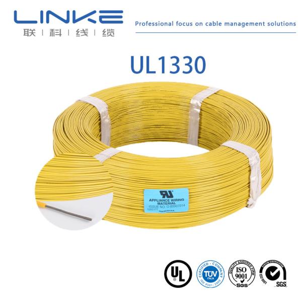 Round Lighting Fixtures 3000V UL1330 FEP Cable for Customized UL certified Cable High temperature resistant cable