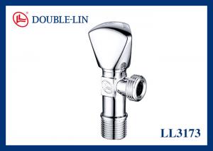 Buy cheap Triangle Zinc Alloy Handle HPB 57-3 Brass Angle Valves product