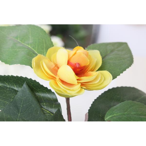 Decorative Artificial Plant Leaves Flower Tea Tree Customized Size