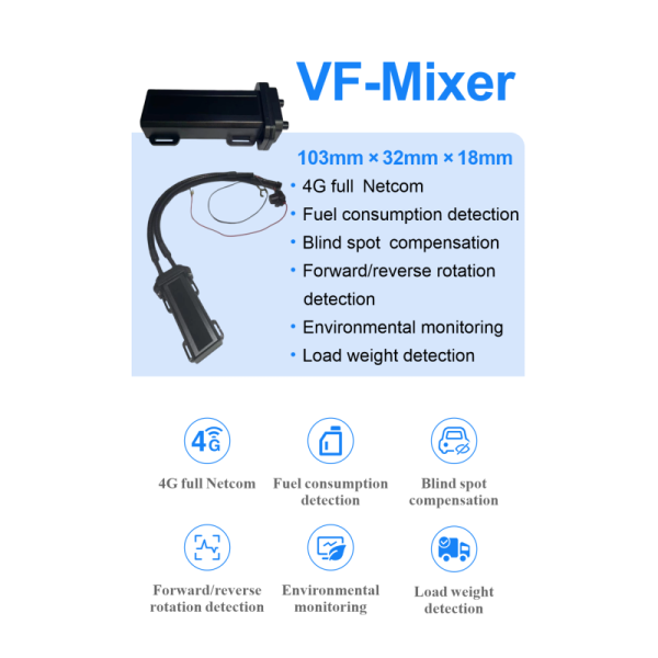 VF-Mixer 4G Advanced Fleet & Fuel Tracker