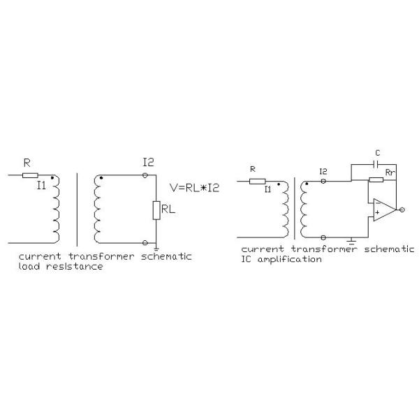 Single Phase 150A Max Current Miniature Current Transformer for Measurement