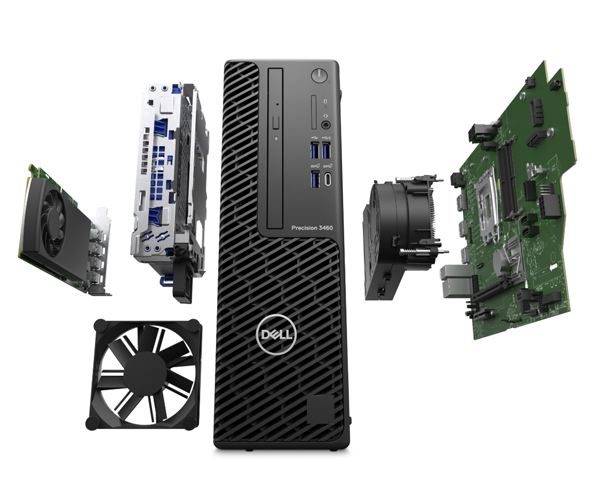 Effortless Multitasking with T3460 Workstation I7-12700 8G 1TSATA Integrated Graphics