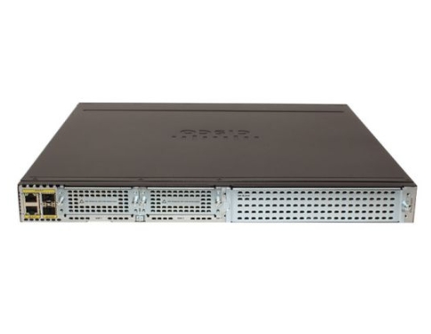 ISR4331-SEC/K9 Cisco 4000 Router 100Mbps-300Mbps System Throughput 3 WAN/LAN Ports 2 SFP Ports Multi-Core CPU