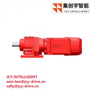 China Shaft Mounted Bevel Helical Reducer Geared Motor 0.37KW 18.05 on sale