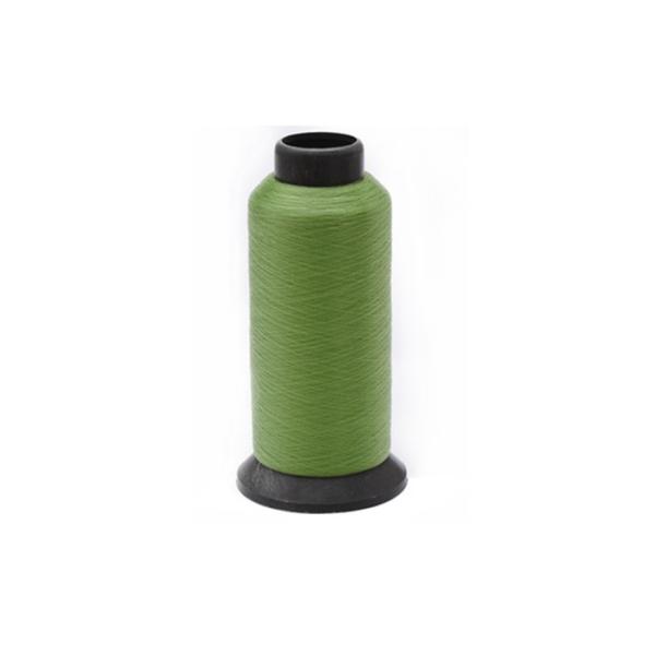 Silk Spun Strong Nylon Thread Poly Core , Green Mix Nylon Stitching Thread