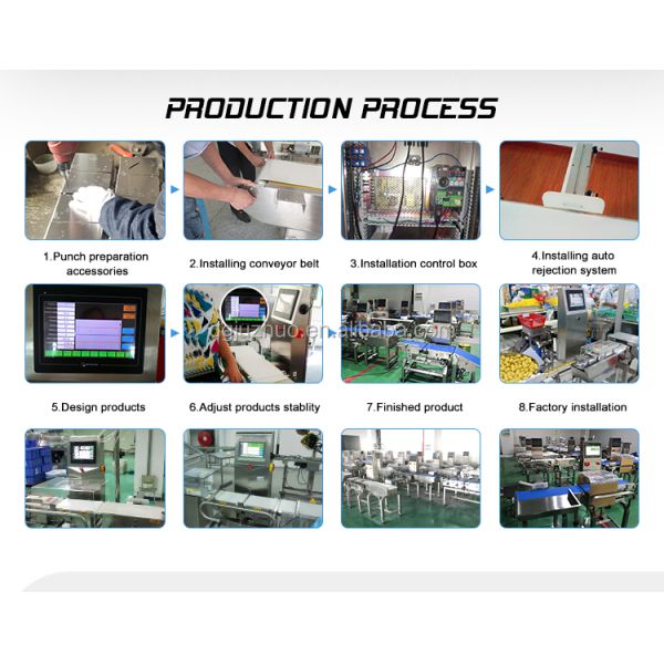Sectional Automatic Check Weigher Machine Weight Checker Equipment System JZ-W Series