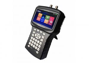 China 4.3 Inch LCD Satellite Finder Meter Combo Spectrum Support DVB S2 / T2 / C on sale