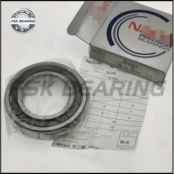 7210CY P4 7210C P4 Single Row Angular Contact Ball Bearing 50*90*40 mm Metric Size