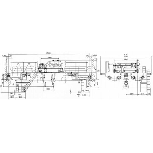 Yuantai Heavy Duty QDY overhead ladle crane