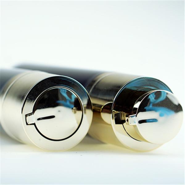 30ml Airless Cosmetic Glass Bottles Twist Up Type Hot Stamping And Customized Printing