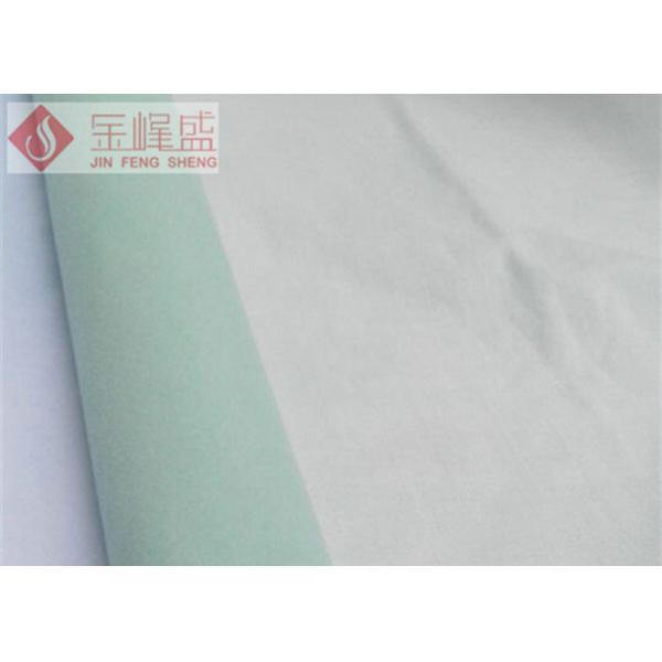 Green 58 Inch Cotton Velvet Fabric , Flock Fabric Roll for Packaging / Decoration