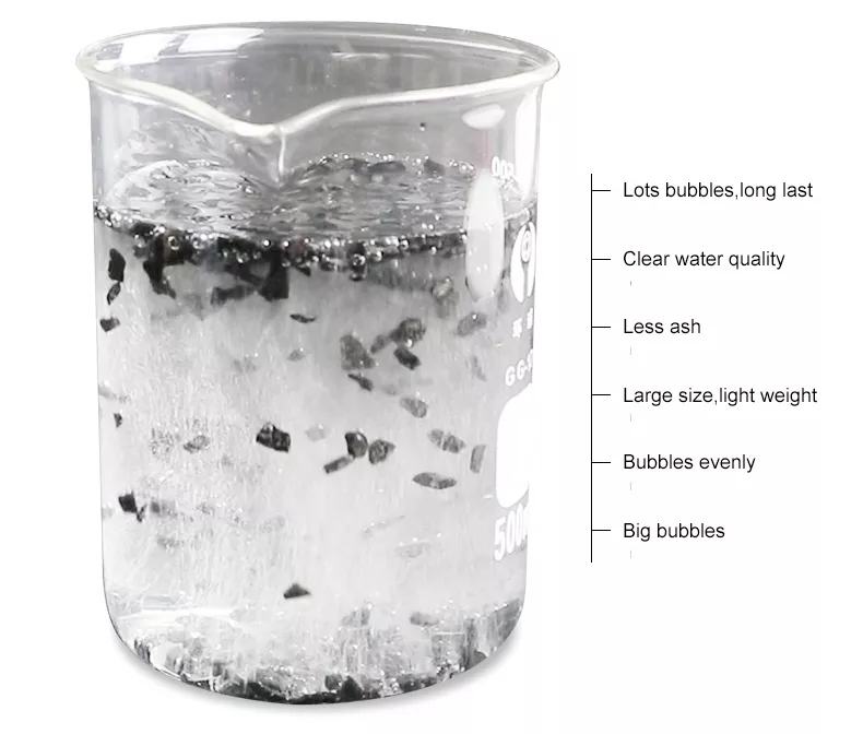 4mm Columnar MSDS Activated Carbon 100% Purity For Aquarium Water Purification System