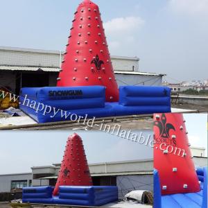China inflatable climbing , rock climbing wall , climbing ball , inflatable rock climbing wall on sale