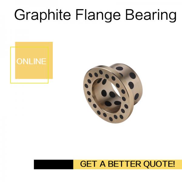 Quality C86300 Manganese Bronze Flange Oilless Bushes Graphite Plugs for sale