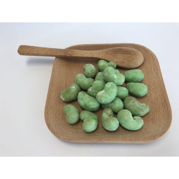 Wasabi Cashew Nut Snacks Refreshing Taste Low Fat Delicious Kosher Certified Food