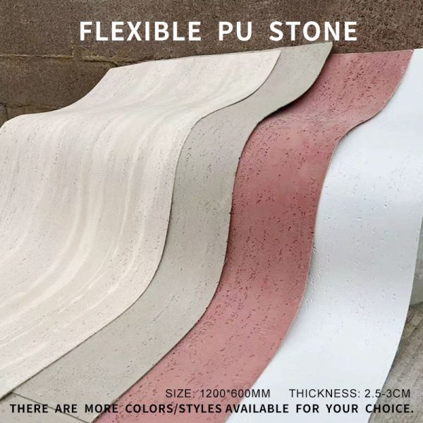 Flexible Eco-Friendly Interior/Exterior Wall Decoration Fireproof Waterproof Natural Stone Cladding Panels Artificial Stone