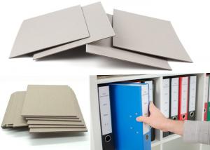 China Uncoated Laminated Grey Board Paper Bookbinding For Book Cover Moisture Proof on sale