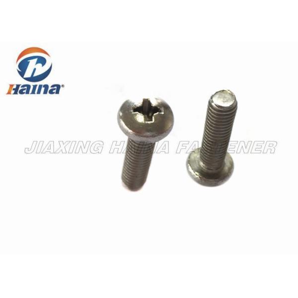 Pan Head Stainless Steel Machine Screws Phillips Drive For Installation Works
