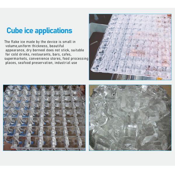 Energy Efficient Commercial Large Ice Cube Maker High Accuracy Automatically